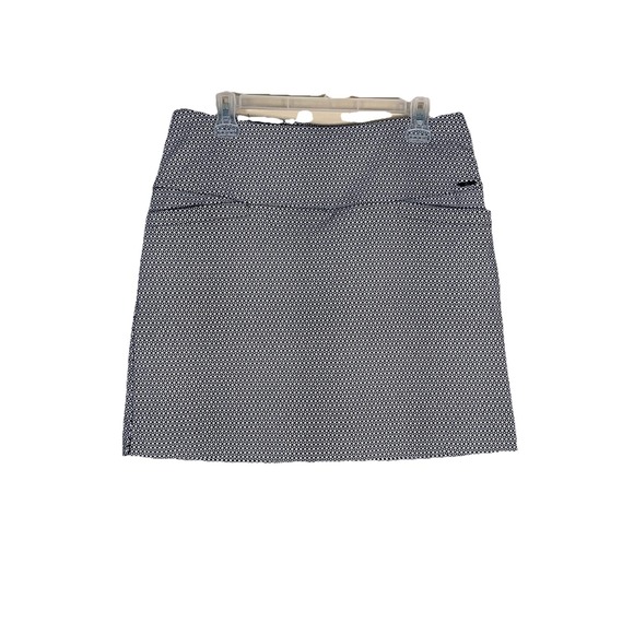 SC & CO Tennis Golf Lined Stretch Tummy Control Sz Large Black‎ White - Picture 1 of 9